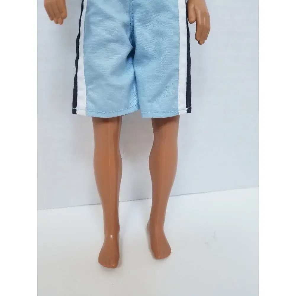 Vintage 2003 Mattel Barbie Cali Girl KEN Surf Boy Doll Beach Surf Story #C6464